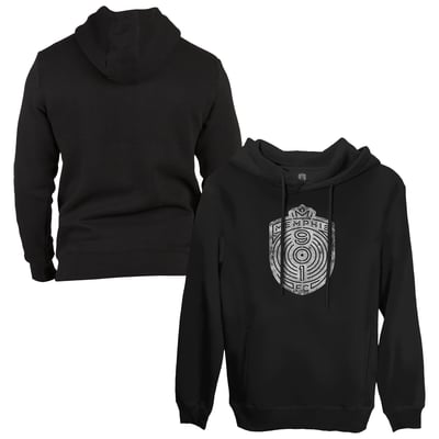  Memphis 901 FC 1863FC Badge Fleece Pullover Hoodie - Black